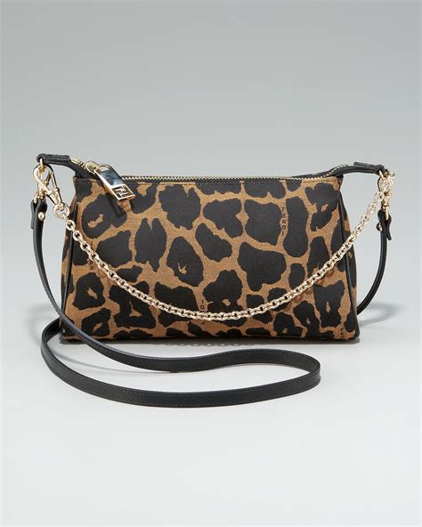 fendi leopard print mini handbag|Women's Luxury Clutches & Designer Pouches .